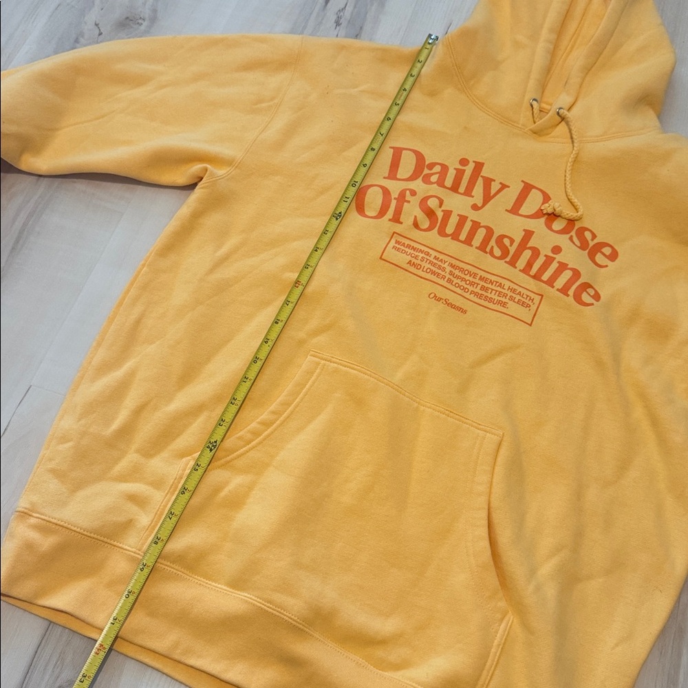 Our Seasns Daily Dose of Sunshine Hoodie Extra Large - Picture 4 of 5